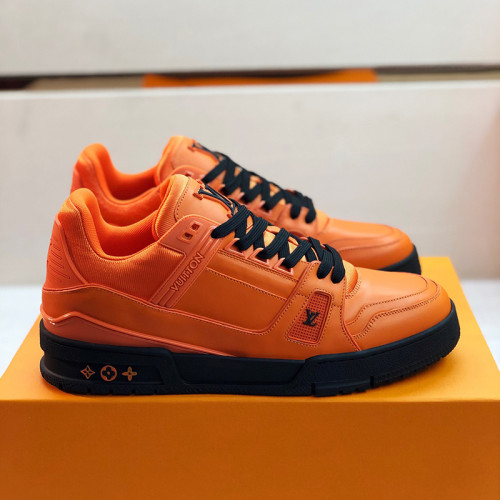 Louis Vuitton Men Shoes Fashion Sneakers Design Luxury Brand LV TRAINER SNEAKER with Original Box 1A9FHQ