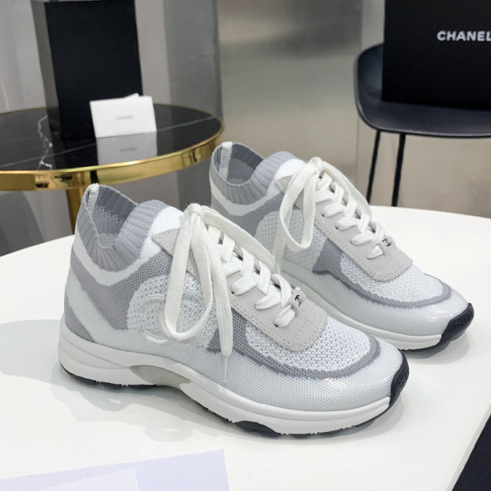 Chanel Mens Shoes Sneakers Luxury Brand Sports Shoes Breathable Design with Original Box