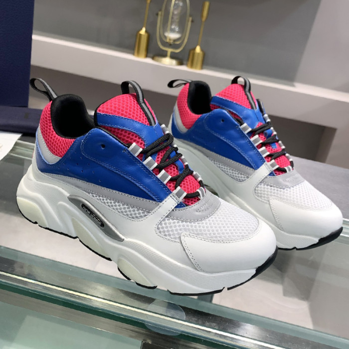 Dior Womens Shoes Sneakers Luxury Brand B22 Sneakers with Original Box Unisex Design