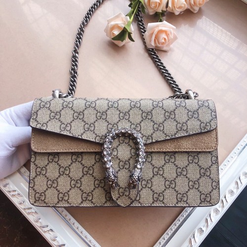 Gucci Womens Bags Crossbody Shoulder Messenger Bags Luxury Brand Broadway Dionysus small shoulder bag 499623 92TJN 8660 with Original Box