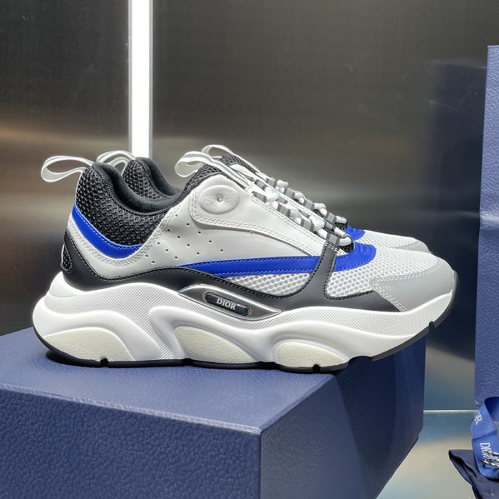 Dior Womens Shoes Sneakers Luxury Brand B22 Sneakers with Original Box Unisex Design