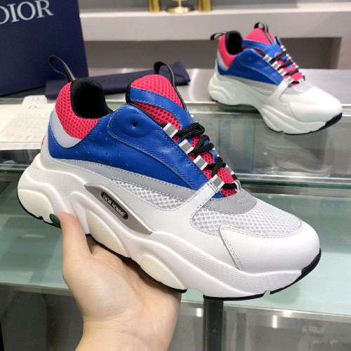 Dior Womens Shoes Sneakers Luxury Brand B22 Sneakers with Original Box Unisex Design