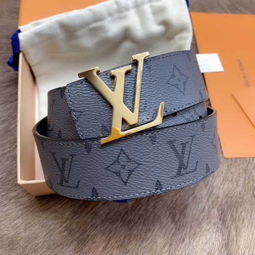 Louis Vuitton Mens Belt Luxury Brand Men Belts Luxury Brand with Original Box LV INITIALES 40MM REVERSIBLE BELT M0285V