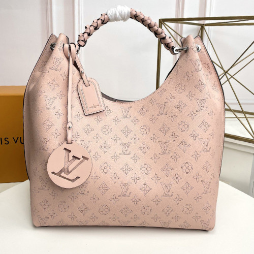 Louis Vuitton Womens Bags Messenger Shoulder Bags Handbags Luxury Brand CARMEL Mahina perforated calf leather