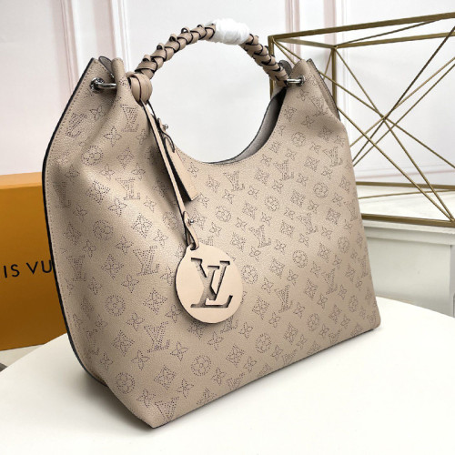 Louis Vuitton Womens Bags Messenger Shoulder Bags Handbags Luxury Brand CARMEL Mahina perforated calf leather