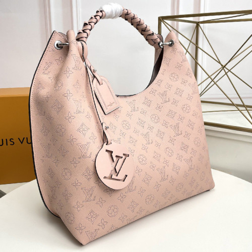 Louis Vuitton Womens Bags Messenger Shoulder Bags Handbags Luxury Brand CARMEL Mahina perforated calf leather