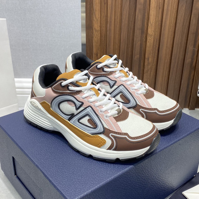 Dior Womens Shoes Sneakers Luxury Brand B30 SNEAKER Technical Fabric Unisex Design with Original Box