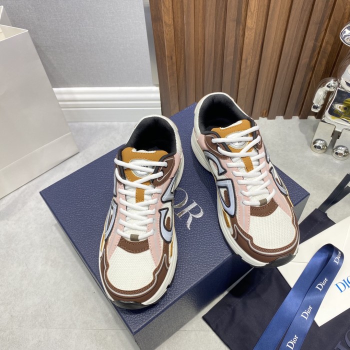 Dior Womens Shoes Sneakers Luxury Brand B30 SNEAKER Technical Fabric Unisex Design with Original Box