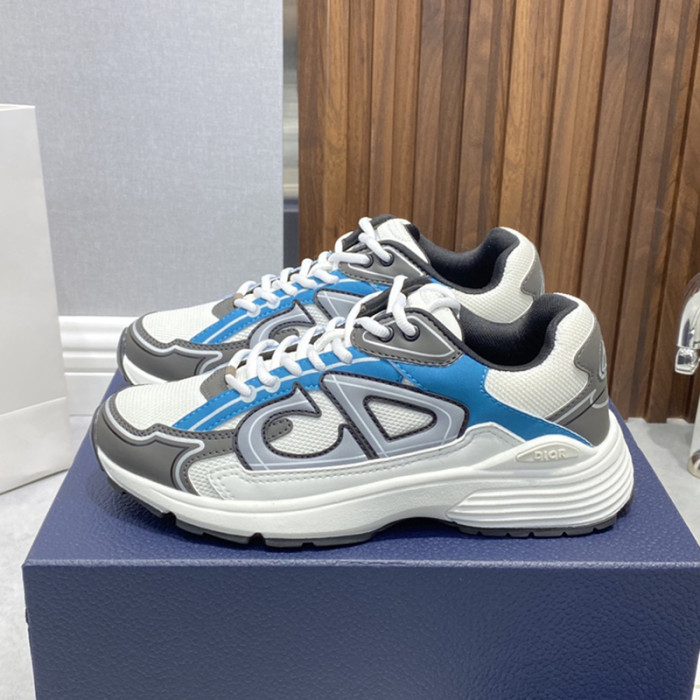 Dior Womens Shoes Sneakers Luxury Brand B30 SNEAKER Technical Fabric Unisex Design with Original Box