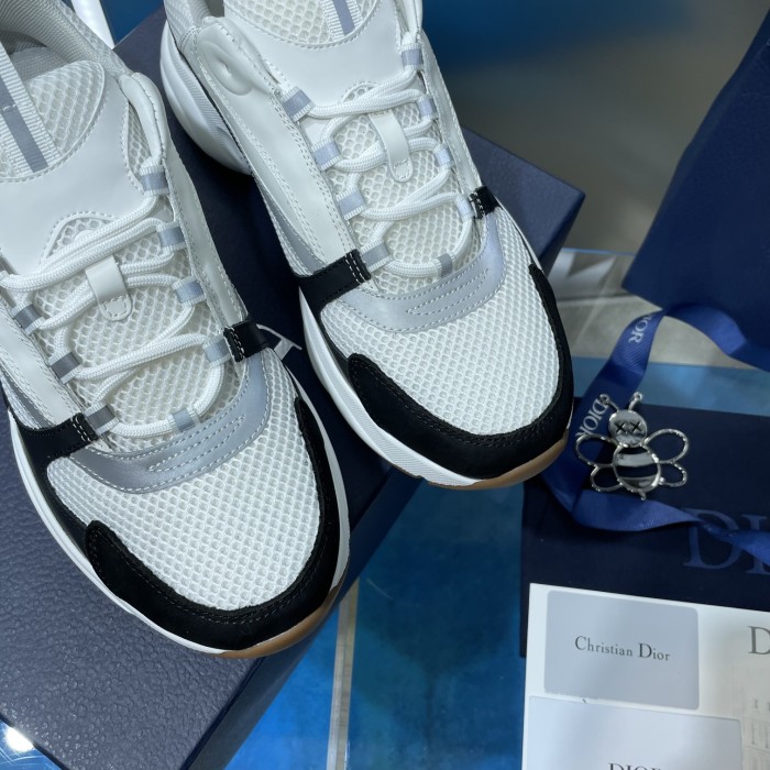Dior Womens Shoes Sneakers Luxury Brand B22 Sneakers with Original Box Unisex Design