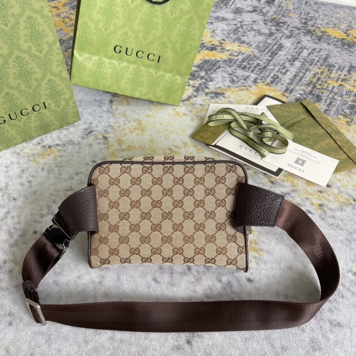 Gucci Womens Mens Bags Belts Bag Luxury Brand Bag with Original Box