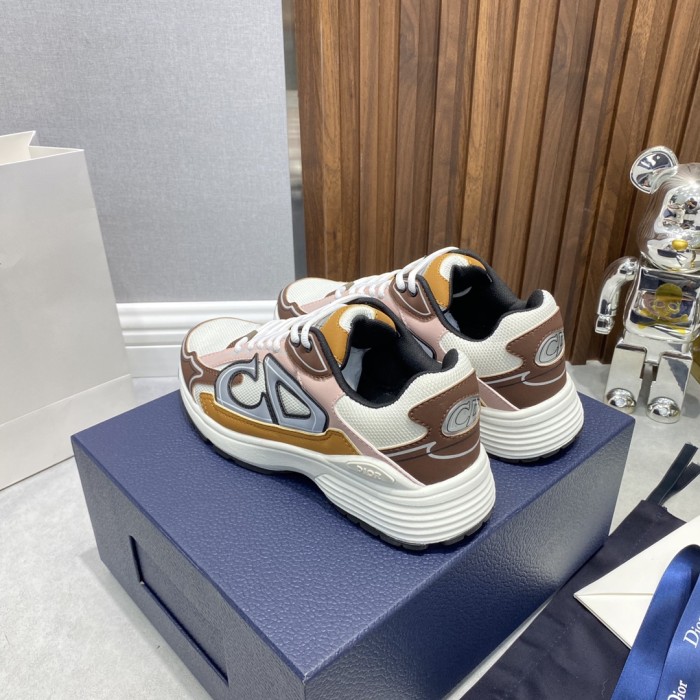 Dior Womens Shoes Sneakers Luxury Brand B30 SNEAKER Technical Fabric Unisex Design with Original Box