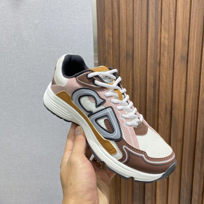 Dior Womens Shoes Sneakers Luxury Brand B30 SNEAKER Technical Fabric Unisex Design with Original Box