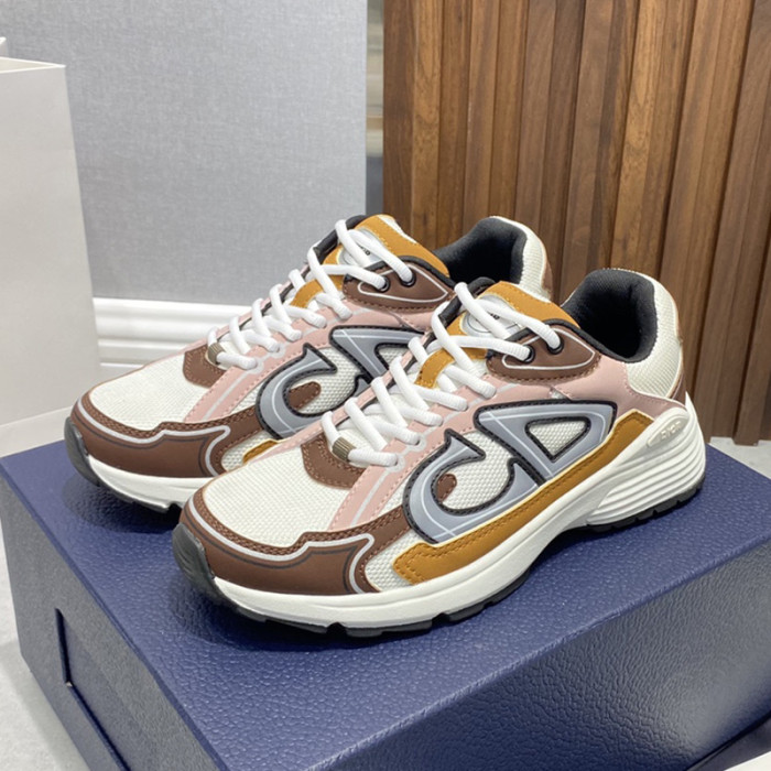 Dior Womens Shoes Sneakers Luxury Brand B30 SNEAKER Technical Fabric Unisex Design with Original Box