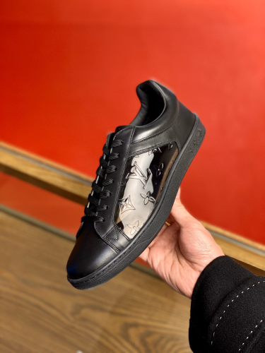 Louis Vuitton Men Shoes Fashion Sneakers LUXEMBOURG SNEAKER Monogram Luxury Brand with Original Box 1A8MB0
