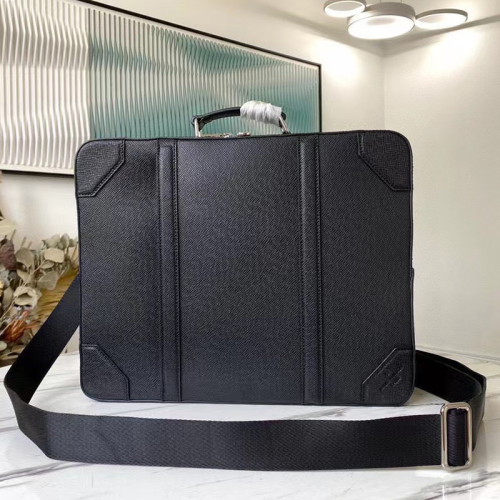 Louis Vuitton Mens Bags Handbags Backpacks Luxury Brand Fashion Type BRIEFCASE BACKPACK M30769 Taiga cowhide leather