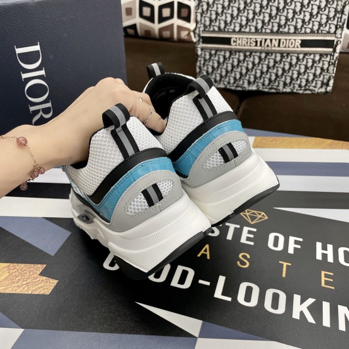 Dior Mens Shoes Sneakers Luxury Brand Breathable Design B22 SNEAKER with Original Box
