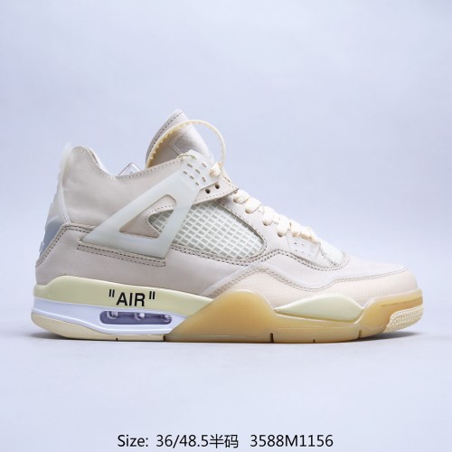 PSG x Nike Air Jordan 4 Fire Red Sneakers Men Womens Shoes DC7770-160#3588M1156 with Original Box