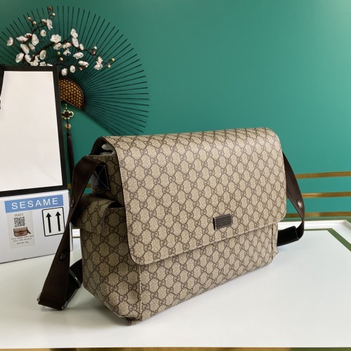 Gucci Womens Bags GG plus diaper bag Luxury Brand Bag with Original Box 211131 KGDIG 8588