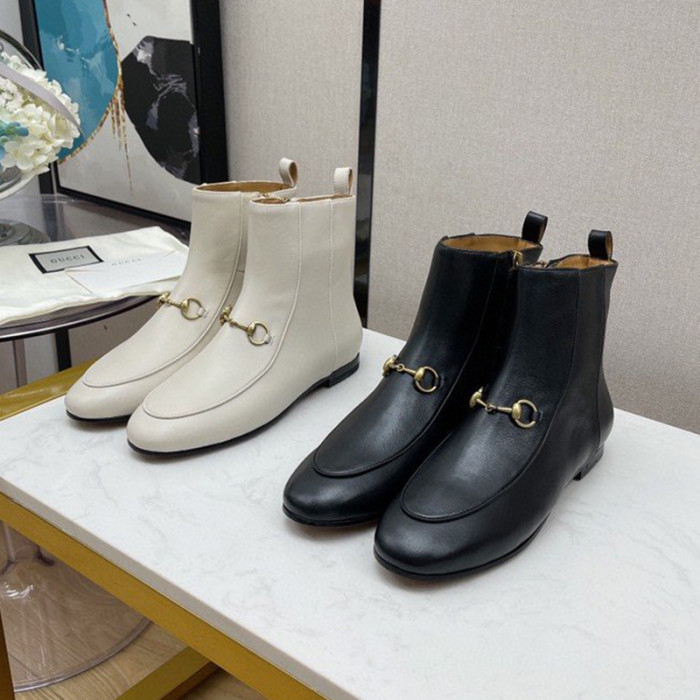 Gucci Women Shoes Boots Luxury Brand Fashion Women's ankle boot with Original Box