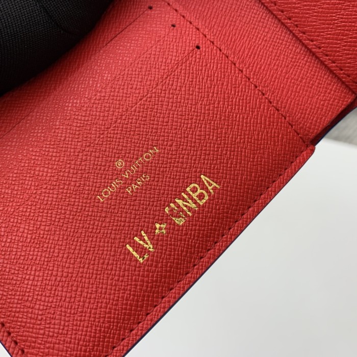 Louis Vuitton Mens Womens Wallets Purse Luxury Brand Designer LVXNBA MULTIPLE WALLET M80105 Monogram coated canvas with Original Box