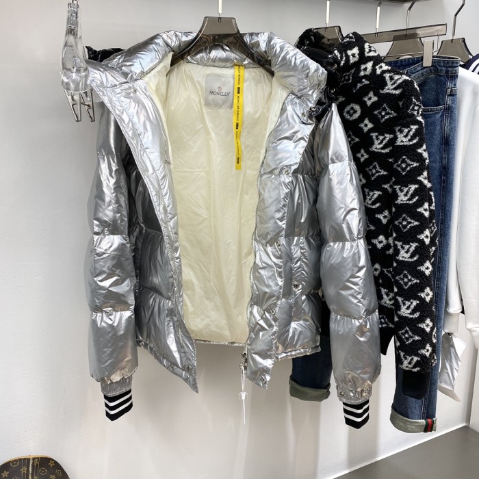 Moncler X Palm Angels Genius Design Mens Womens Winter Windprood Down Jackets Keep Warm 90% White Duck Down