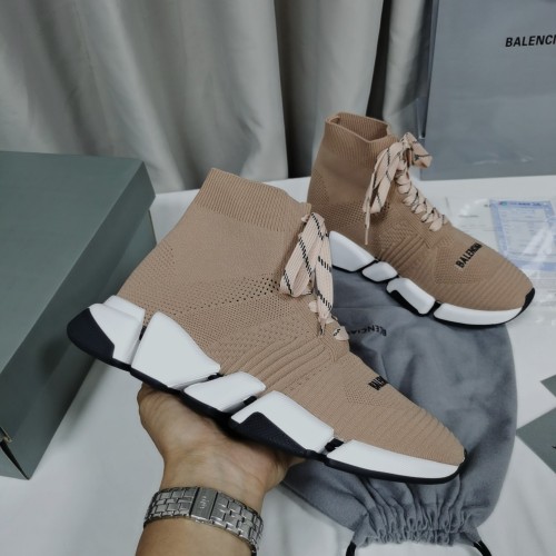 Balenciaga Womens Shoes Breathable Luxury Brand Fashion WOMEN'S SPEED SNEAKER 2.0 with Original Box Speed Sneakers