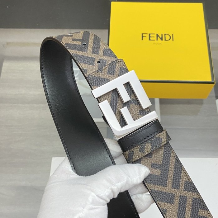 Fendi Womens Mens Belt Luxury Brand Women Belts Luxury Brand with Original Box