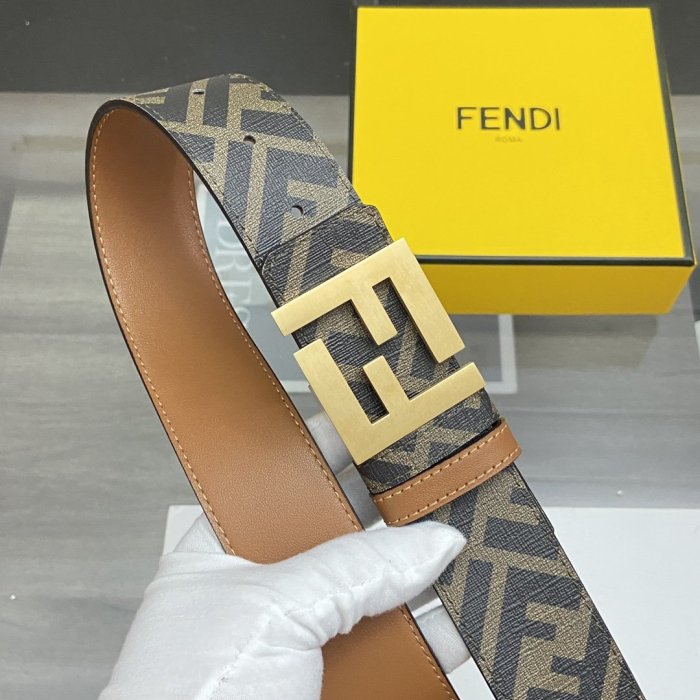 Fendi Womens Mens Belt Luxury Brand Women Belts Luxury Brand with Original Box