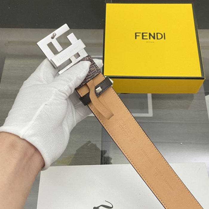 Fendi Womens Mens Belt Luxury Brand Women Belts Luxury Brand with Original Box