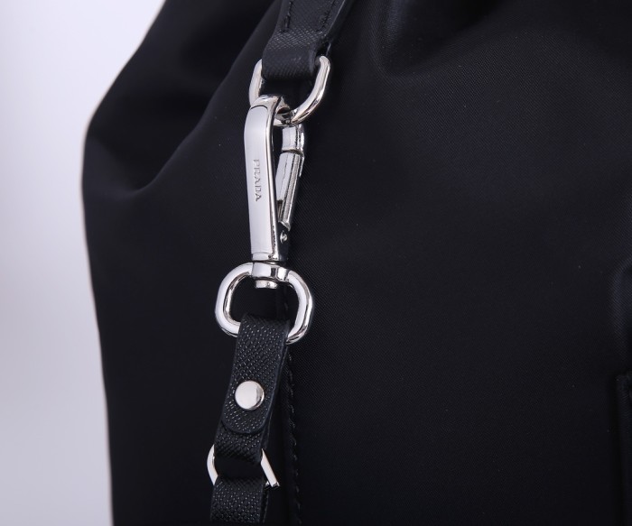 Prada Mens Bags Backpack Nylon and Saffiano Leather Backpack Luxury Brand 2VZ048_973_F0002_V_OOO
