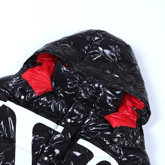 Moncler X Valentino Design Mens Womens Winter Windprood Down Jackets Keep Warm 90% White Duck Down