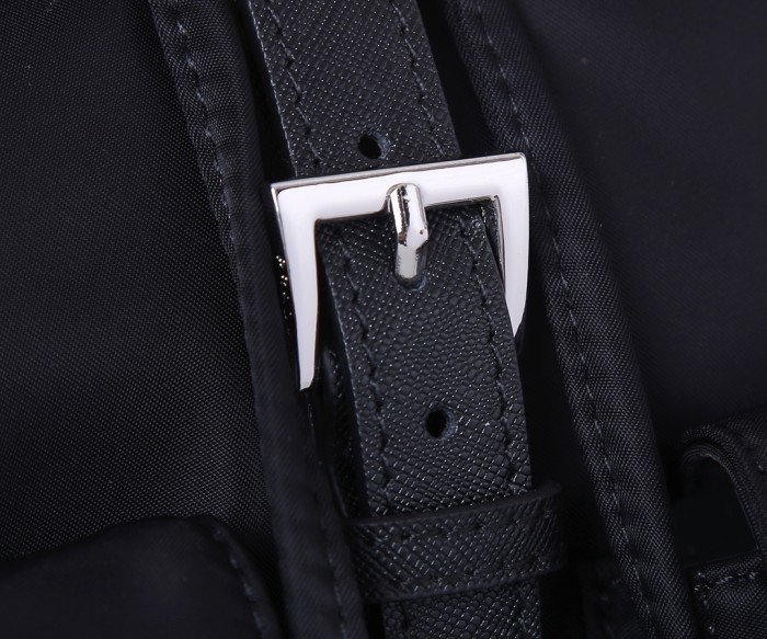 Prada Mens Bags Backpack Nylon and Saffiano Leather Backpack Luxury Brand 2VZ048_973_F0002_V_OOO