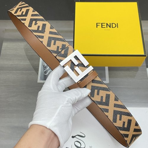 Fendi Womens Mens Belt Luxury Brand Women Belts Luxury Brand with Original Box