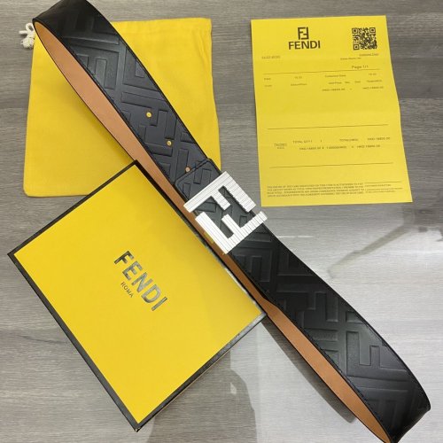 Fendi Mens Belt Luxury Brand Men Belts Luxury Brand with Original Box