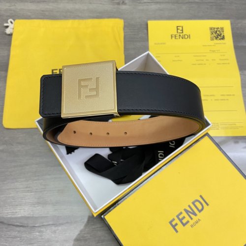 Fendi Mens Belt Luxury Brand Men Belts Luxury Brand with Original Box