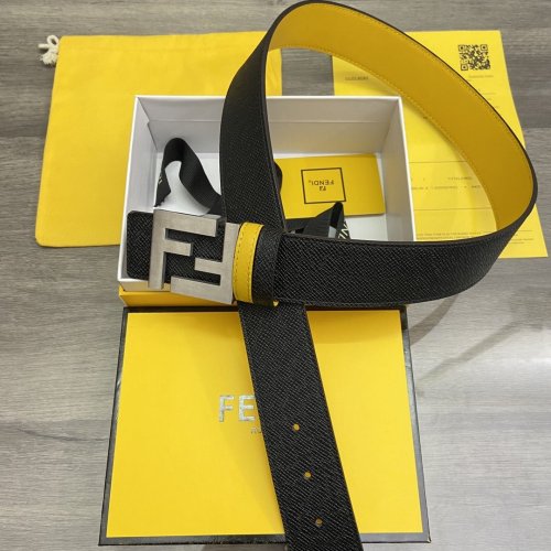 Fendi Mens Belt Luxury Brand Men Belts Luxury Brand with Original Box