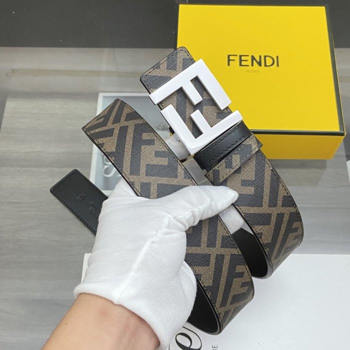Fendi Womens Mens Belt Luxury Brand Women Belts Luxury Brand with Original Box