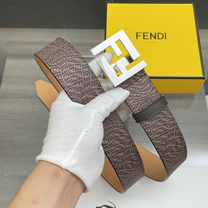 Fendi Womens Mens Belt Luxury Brand Women Belts Luxury Brand with Original Box