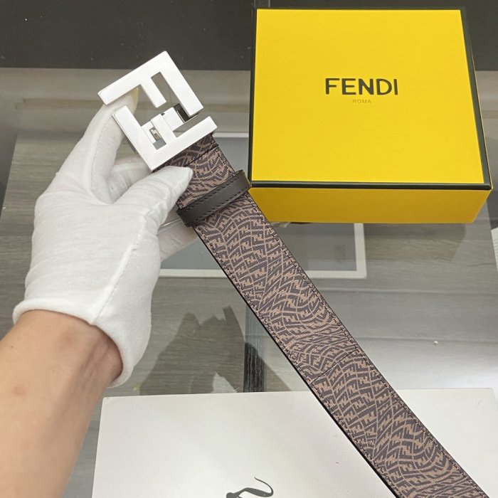 Fendi Womens Mens Belt Luxury Brand Women Belts Luxury Brand with Original Box