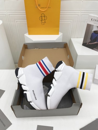 Balenciaga Womens Shoes Breathable Luxury Brand Fashion WOMEN'S SPEED SNEAKER 2.0 with Original Box Speed Sneakers