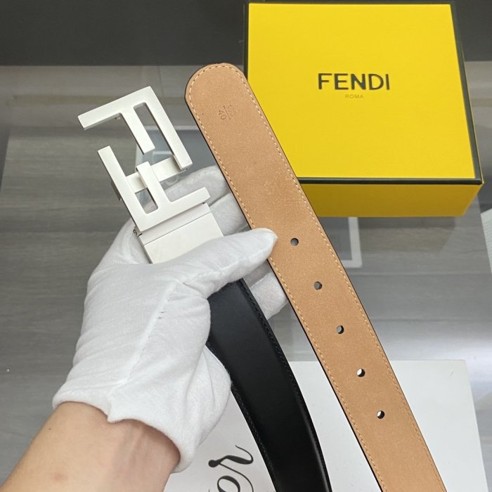 Fendi Womens Mens Belt Luxury Brand Women Belts Luxury Brand with Original Box