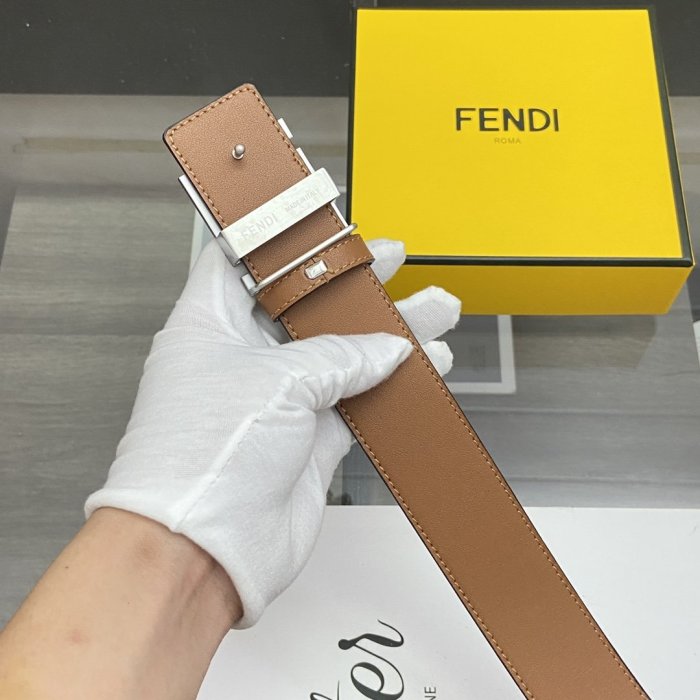 Fendi Womens Mens Belt Luxury Brand Women Belts Luxury Brand with Original Box