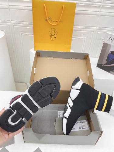 Balenciaga Womens Shoes Breathable Luxury Brand Fashion WOMEN'S SPEED SNEAKER 2.0 with Original Box Speed Sneakers