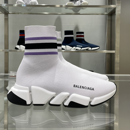 Balenciaga Womens Shoes Breathable Luxury Brand Fashion WOMEN'S SPEED SNEAKER 2.0 with Original Box Speed Sneakers