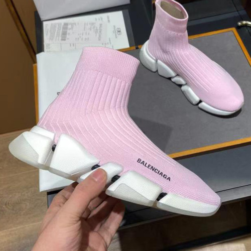 Balenciaga Womens Shoes Breathable Luxury Brand Fashion WOMEN'S SPEED SNEAKER 2.0 with Original Box Speed Sneakers