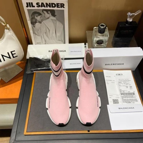Balenciaga Womens Shoes Breathable Luxury Brand Fashion WOMEN'S SPEED SNEAKER 2.0 with Original Box Speed Sneakers