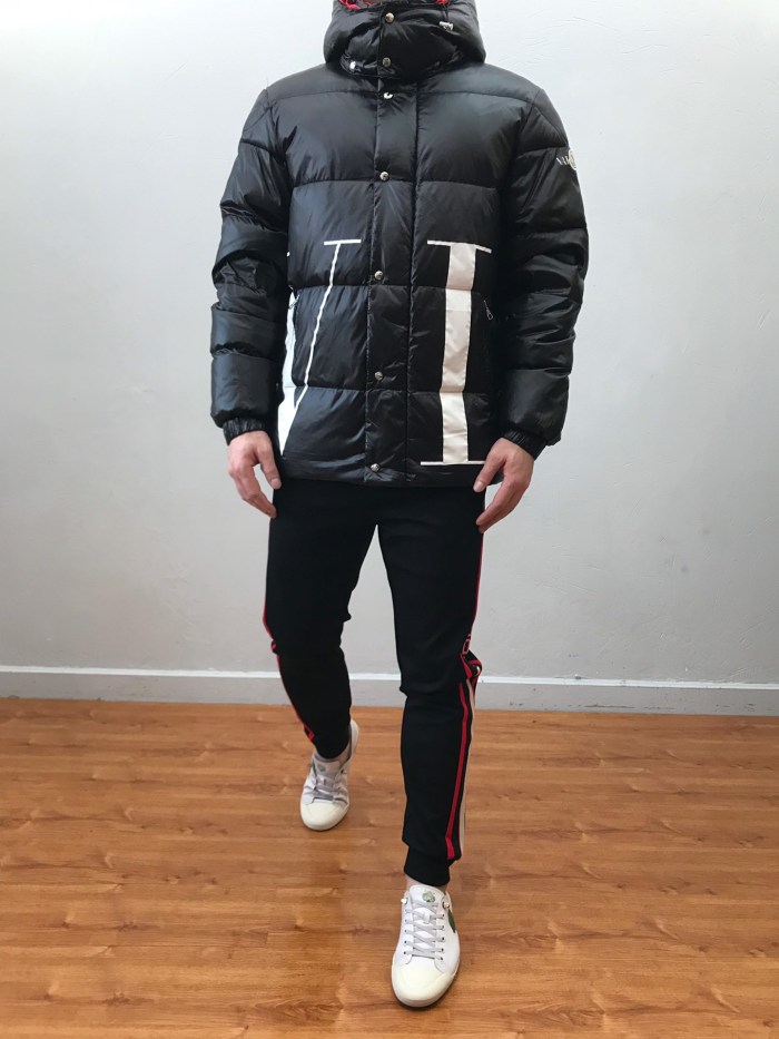 Moncler X Valentino Design Mens Womens Winter Windprood Down Jackets Keep Warm 90% White Duck Down
