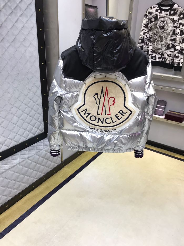 Moncler Genius Design Mens Womens Winter Windprood Down Jackets Keep Warm 90% White Duck Down