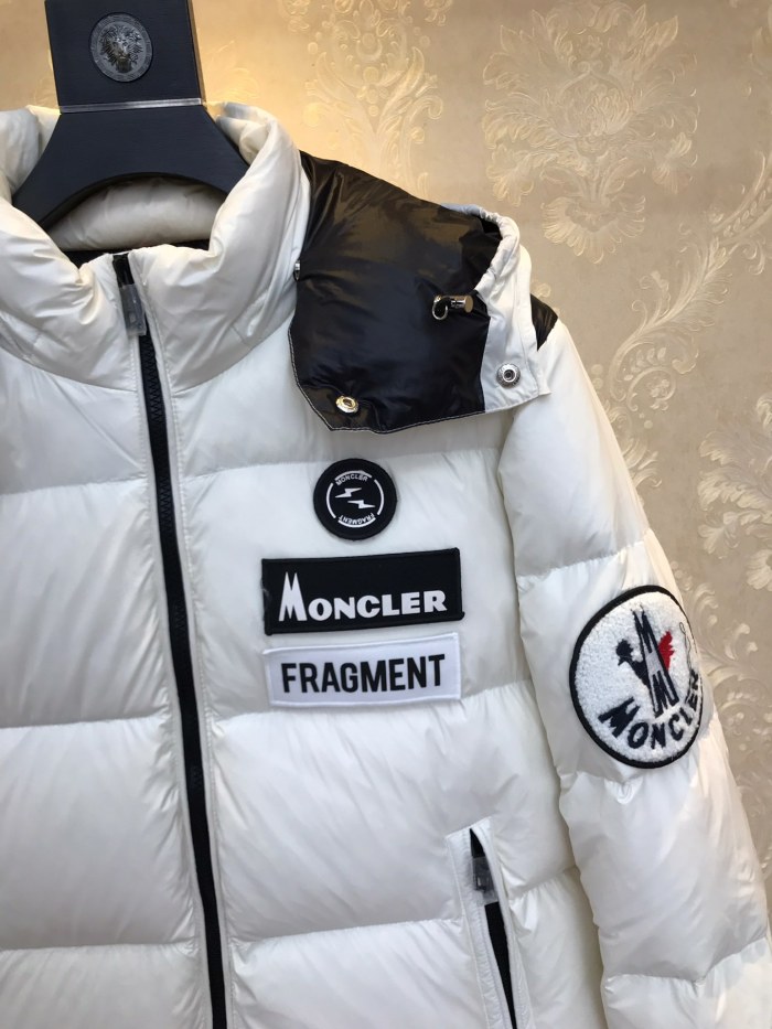 Moncler Genius Design Mens Womens Winter Windprood Down Jackets Keep Warm 90% White Duck Down